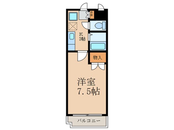 シャトレ徳力の物件間取画像